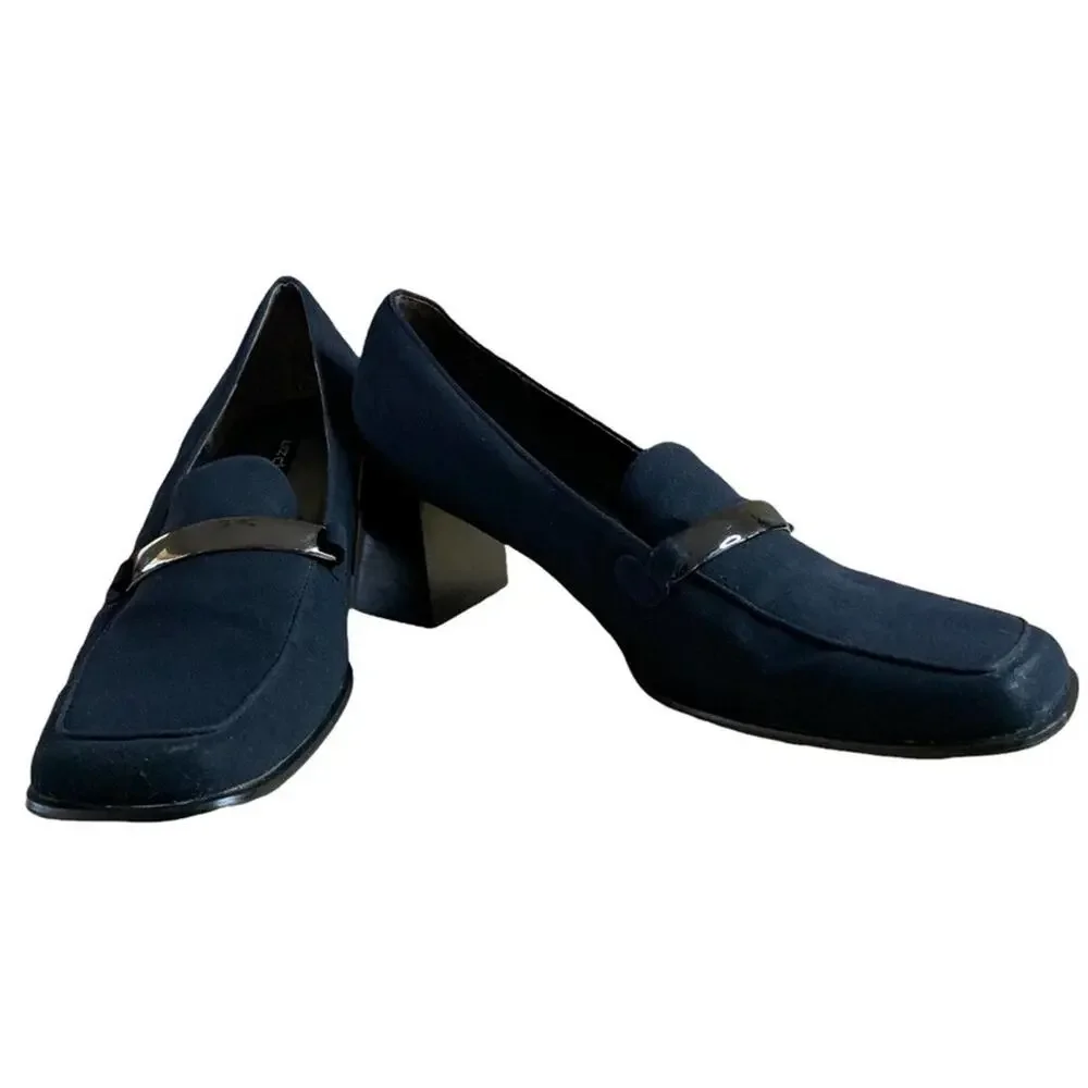Liz Claiborne shoes ‎ loafer type with heels size 9 style Camille - Picture 5 of 13